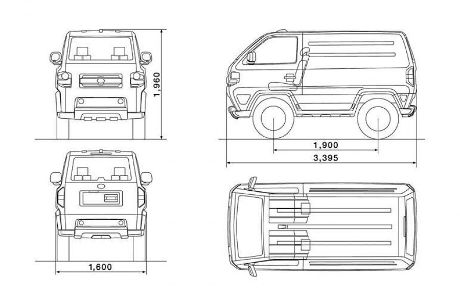  Daihatsu Mud Master Concept 2007 года  (фото 2 из 20)